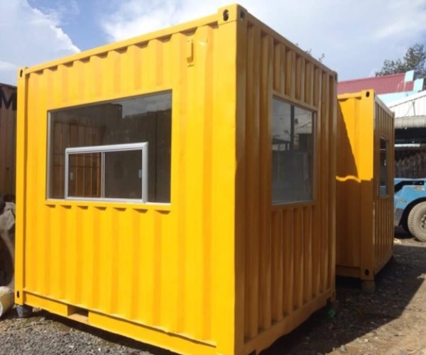 Container văn phòng 10 feet - Container Thahoco - Công Ty TNHH Kỹ Thuật Dịch Vụ Thahoco
